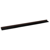 Spazzole per porte autoadesive 2 pcs Marrone 100 cm