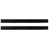 Spazzole per porte autoadesive 2 pcs Marrone 100 cm