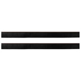 Spazzole per porte autoadesive 2 pcs Marrone 100 cm