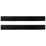 Spazzole per porte autoadesive 2 pcs Marrone 100 cm