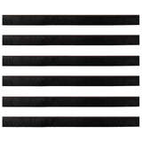 Spazzole per porte autoadesive 6 pcs Marrone 100 cm