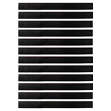 Spazzole per porte autoadesive 12 pcs Marrone 100 cm