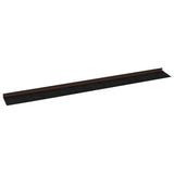 Spazzole per porte autoadesive 12 pcs Marrone 100 cm