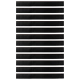 Spazzole per porte autoadesive 12 pcs Marrone 100 cm
