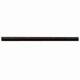 Spazzole per porte a vite 2 pcs Marrone 100 cm