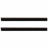 Spazzole per porte a vite 2 pcs Marrone 100 cm