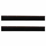 Spazzole per porte a vite 2 pcs Marrone 100 cm