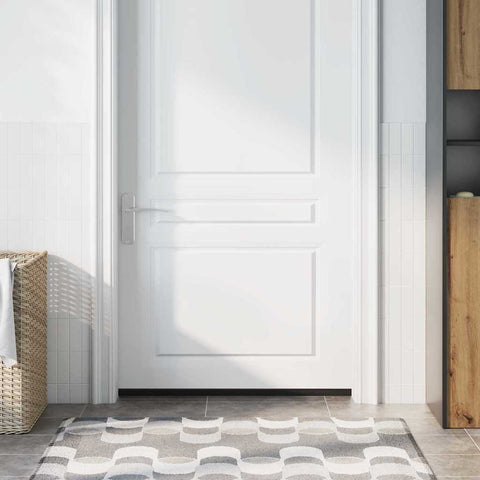 Spazzole per porte a vite 12 pcs Marrone 100 cm