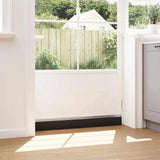 Spazzole per porte autoadesive 2 pcs Argento 100 cm