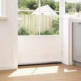 Spazzole per porte autoadesive 6 pcs Argento 100 cm