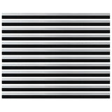 Spazzole per porte autoadesive 12 pcs Argento 100 cm