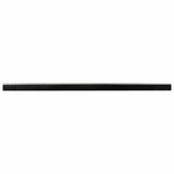Spazzole per porte autoadesive 2 pcs Argento 100 cm