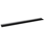Spazzole per porte autoadesive 2 pcs Argento 100 cm