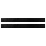 Spazzole per porte autoadesive 2 pcs Argento 100 cm