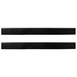 Spazzole per porte autoadesive 2 pcs Argento 100 cm