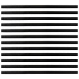 Spazzole per porte autoadesive 12 pcs Argento 100 cm