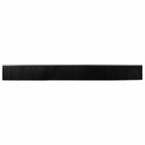 Spazzole per porte autoadesive 12 pcs Argento 100 cm