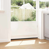 Spazzole per porte a vite 2 pcs Argento 100 cm