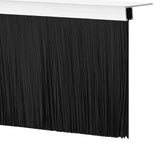 Spazzole per porte a vite 2 pcs Argento 100 cm