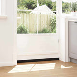 Spazzole per porte a vite 2 pcs Argento 100 cm