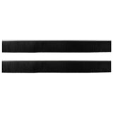 Spazzole per porte a vite 2 pcs Argento 100 cm