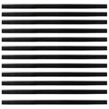 Spazzole per porte a vite 12 pcs Argento 100 cm