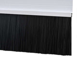 Spazzole per porte autoadesive 2 pcs Bianco 100 cm