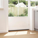 Spazzole per porte autoadesive 2 pcs Bianco 100 cm