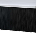 Spazzole per porte autoadesive 2 pcs Bianco 100 cm