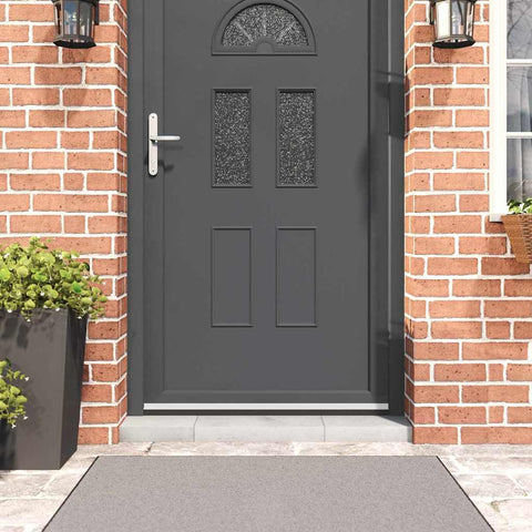 Spazzole per porte autoadesive 12 pcs Bianco 100 cm