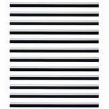 Spazzole per porte autoadesive 12 pcs Bianco 100 cm