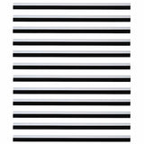 Spazzole per porte autoadesive 12 pcs Bianco 100 cm