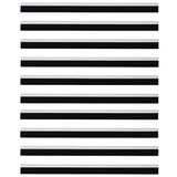 Spazzole per porte autoadesive 12 pcs Bianco 100 cm