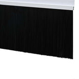 Spazzole per porte autoadesive 12 pcs Bianco 100 cm