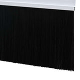 Spazzole per porte autoadesive 12 pcs Bianco 100 cm