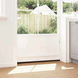 Spazzole per porte autoadesive 6 pcs Bianco 100 cm