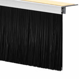 Spazzole per porte autoadesive 12 pcs Bianco 100 cm