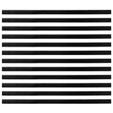 Spazzole per porte autoadesive 12 pcs Bianco 100 cm