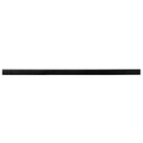 Spazzole per porte autoadesive 12 pcs Bianco 100 cm