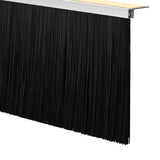 Spazzole per porte autoadesive 12 pcs Bianco 100 cm