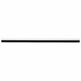 Spazzole per porte a vite 2 pcs Bianco 100 cm Lega di alluminio