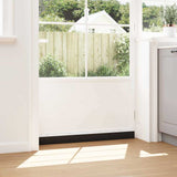 Spazzole per porte a vite 2 pcs Bianco 100 cm Lega di alluminio