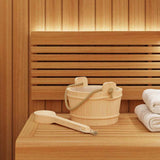 Secchio per Sauna 2 pcs Marrone