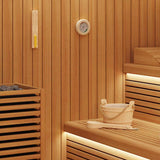Set di Accessori per Sauna 4 pcs Marrone