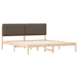 Letto con Testiera Rivestita Talpa 200 x 200 cm