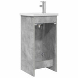 Mobile da bagno con lavabo Grigio Cemento 42 x 40 x 84,5 cm