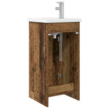 Mobile da bagno con lavabo Legno antico 42 x 40 x 84,5 cm
