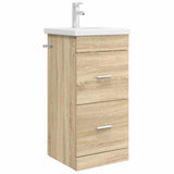 Mobile da bagno con lavabo Rovere Sonoma 42 x 40 x 84,5 cm