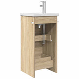 Mobile da bagno con lavabo Rovere Sonoma 42 x 40 x 84,5 cm