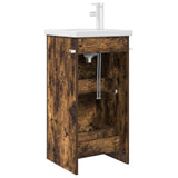 Mobile da bagno con lavabo Rovere Fumo 42 x 40 x 84,5 cm